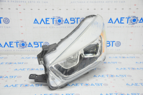 Headlight front left complete Ford Escape MK3 17-19 rest, halogen+led, light, varnish peeled, scratches