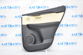 Door trim card rear right Lexus NX300 NX300h 18-20 black with beige insert, for dry cleaning