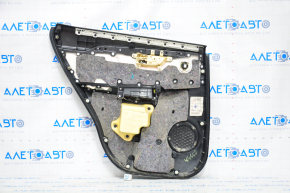 Door trim card rear right Lexus NX300 NX300h 18-20 black with beige insert, for dry cleaning