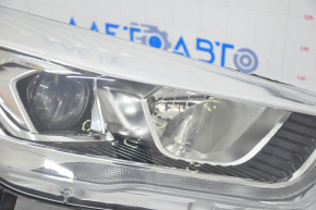 Headlight front right complete Ford Escape MK3 17-19 rest halogen+led, light, varnish peeled, sand