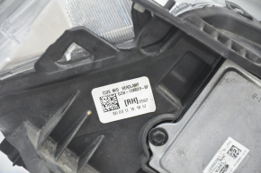 Headlight front right complete Ford Escape MK3 17-19 rest halogen+led, light, varnish peeled, sand