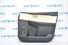 Door trim card front right Lexus NX300 NX300h 15-20 black with beige insert, for dry cleaning
