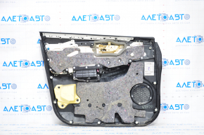 Door trim card front right Lexus NX300 NX300h 15-20 black with beige insert, for dry cleaning