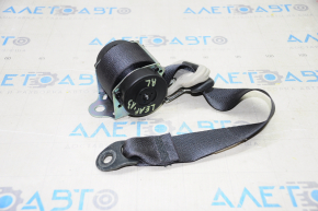Rear left seat belt for Nissan Leaf 13-17, black