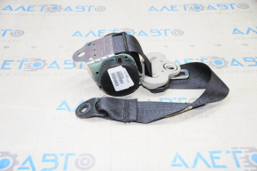 Rear left seat belt for Nissan Leaf 13-17, black