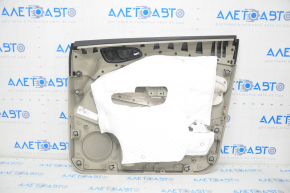 Door trim card front left Ford Escape MK3 17-19 rest, beige, armrest leather, rubbed