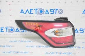Outer wing lamp left Ford Escape MK3 17-19 rest, scratches