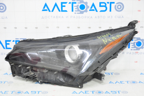 Headlight front left Lexus NX300 NX300h 18-21 LED, water damage