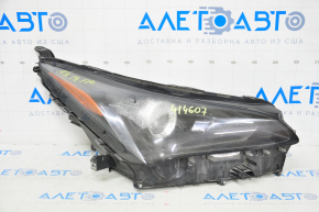 Headlight front right Lexus NX300 NX300h 18-21 LED, water damage