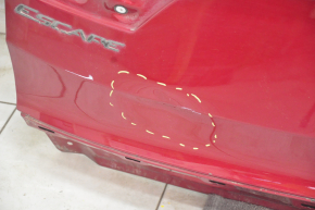 Naked trunk door with glass Ford Escape MK3 17-19 rest, red RR, dented