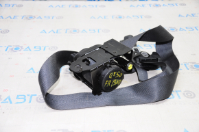 Passenger seat belt Infiniti QX50 19-25 black, shot, torn