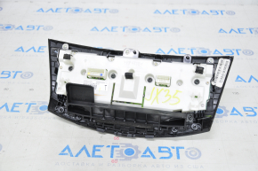 Display and climate control control Infiniti JX35 QX60 13-16 prerest, wood trim red