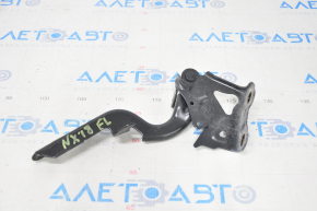 Hood hinge left Lexus NX200t NX300 NX300h 15-21