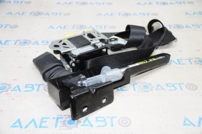 Passenger seat belt with tensioner Nissan Pathfinder 15-19 black, type 1 shot