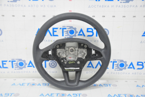 Naked steering wheel Ford Escape MK3 17-19 rest, rubber, black, worn