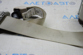 Seat belt 3 row right Infiniti QX60 15-17 beige, dry cleanable