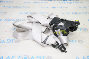 Passenger seat belt Nissan Leaf 13-17 gray, shot, for dry cleaning