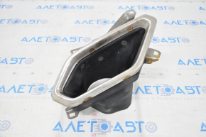 Left muffler tip Lexus NX300 18-21 on bumper