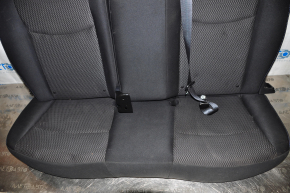 Rear row of seats 2 row Nissan Leaf 13-17 without heating, cloth black