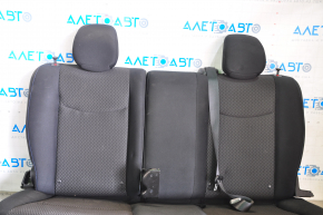 Rear row of seats 2 row Nissan Leaf 13-17 without heating, cloth black