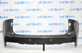 Bare rear bumper Lexus NX300 NX300h 18-21 for parking sensors, black, scratch
