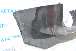 Bare rear bumper Lexus NX300 NX300h 18-21 for parking sensors, black, scratch
