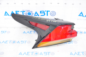 Light outer wing left Lexus NX300 NX300h 18-21 water damage