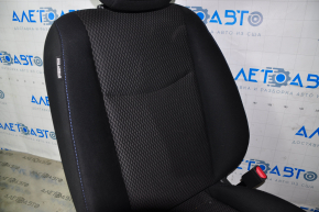 Passenger seat Nissan Leaf 13-17 without airbag, mechanical, heating, cloth black