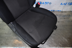 Passenger seat Nissan Leaf 13-17 without airbag, mechanical, heating, cloth black