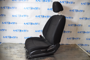 Driver's seat Nissan Leaf 13-17 without airbag, mechanical, heating, cloth black