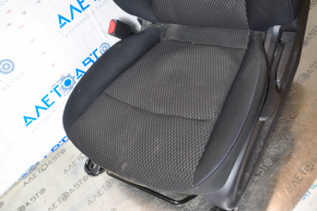 Driver's seat Nissan Leaf 13-17 without airbag, mechanical, heating, cloth black