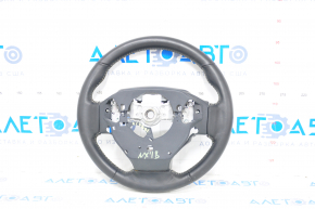 Naked steering wheel Lexus NX300 NX300h 18-21 leather, black, under petals, worn