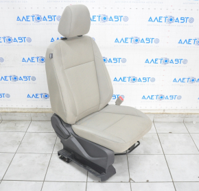 Passenger seat Ford Escape MK3 13-19 without airbag, mechanical, cloth gray, for cleaning