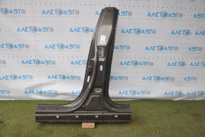 The central left body pillar of Kia Optima 11-15 is sawn off, pokes