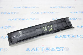 Door sill trim rear left Lexus NX200t NX300 NX300h 15-21 black, scratches