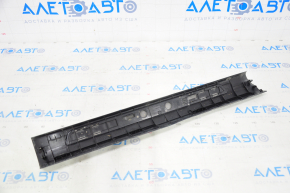 Door sill trim front left Lexus NX200t NX300 NX300h 15-21 black, chrome, butt on chrome