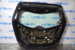 Boot door bare with glass Nissan Leaf 11-17 black KH3
