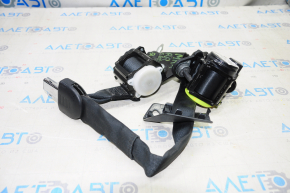 Seat belt rear right Lincoln MKX 16- black with SRS