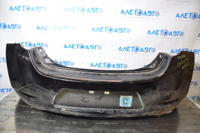Rear bumper bare Nissan Leaf 13-17 black KH3