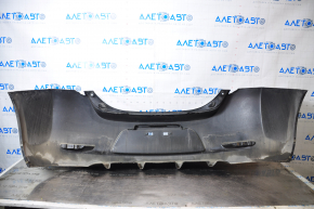 Rear bumper bare Nissan Leaf 13-17 black KH3