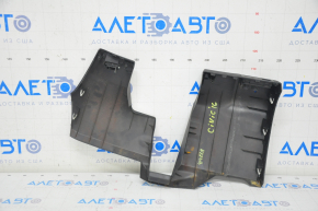 Knee Pad Driver Honda Civic X FC 16-21 Black Non Factory Hole