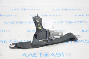 Seat belt rear right Lexus NX200t NX300 NX300h 15-21 black, dry cleaning