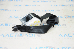 Seat belt rear right Ford Escape MK3 13-19 black, worn