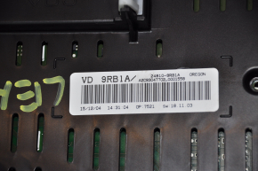 Instrument cluster main Nissan Leaf 13-17 83k