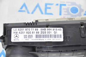 Front climate control Mercedes X164 GL W164 ML W251 R