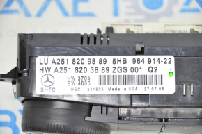 Front climate control Mercedes W164 ML X164 GL W251 R