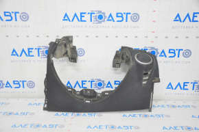 Steering wheel trim with air duct left Mazda3 03-08 BK HB scratches