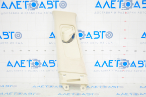 Center pillar trim upper belt left Lexus NX200t NX300 NX300h 15-21 beige, for dry cleaning