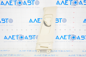 Center pillar trim upper belt right Lexus NX200t NX300 NX300h 15-21 beige, for dry cleaning
