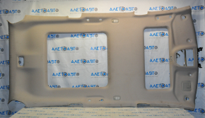 Infiniti JX35 QX60 13-13 gray headlining for panoramic view, needs cleaning, dent, scuffs, ends peeled off